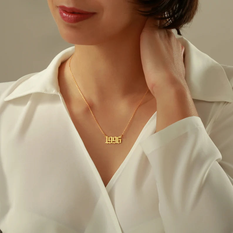 Personalized Name Necklace – 18K Gold Plated Jewelry | Perfect Birthday, Christmas & Mother’s Day Gift for Her